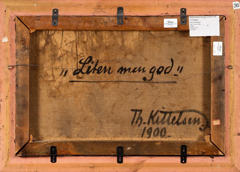 Kittelsen, Theodor (1857-1914), Liten, men god 1900