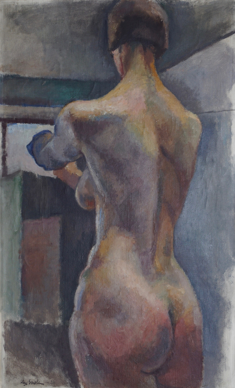 Storstein, Aage (1900-1983), Back View Nude 1926