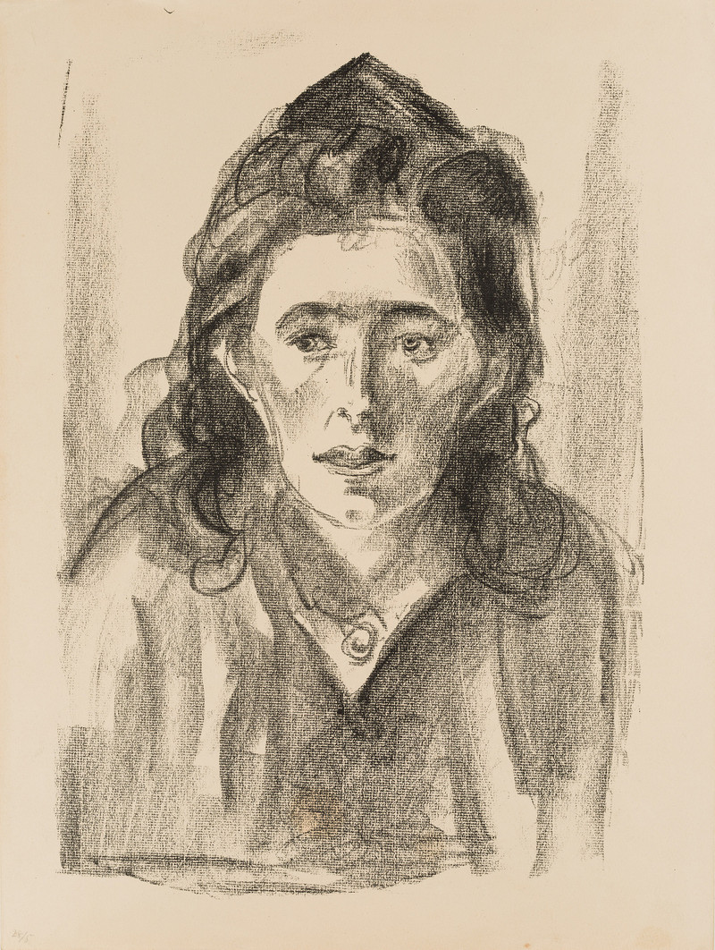 Munch, Edvard (1863-1944), Ung gatepike (1919-20)