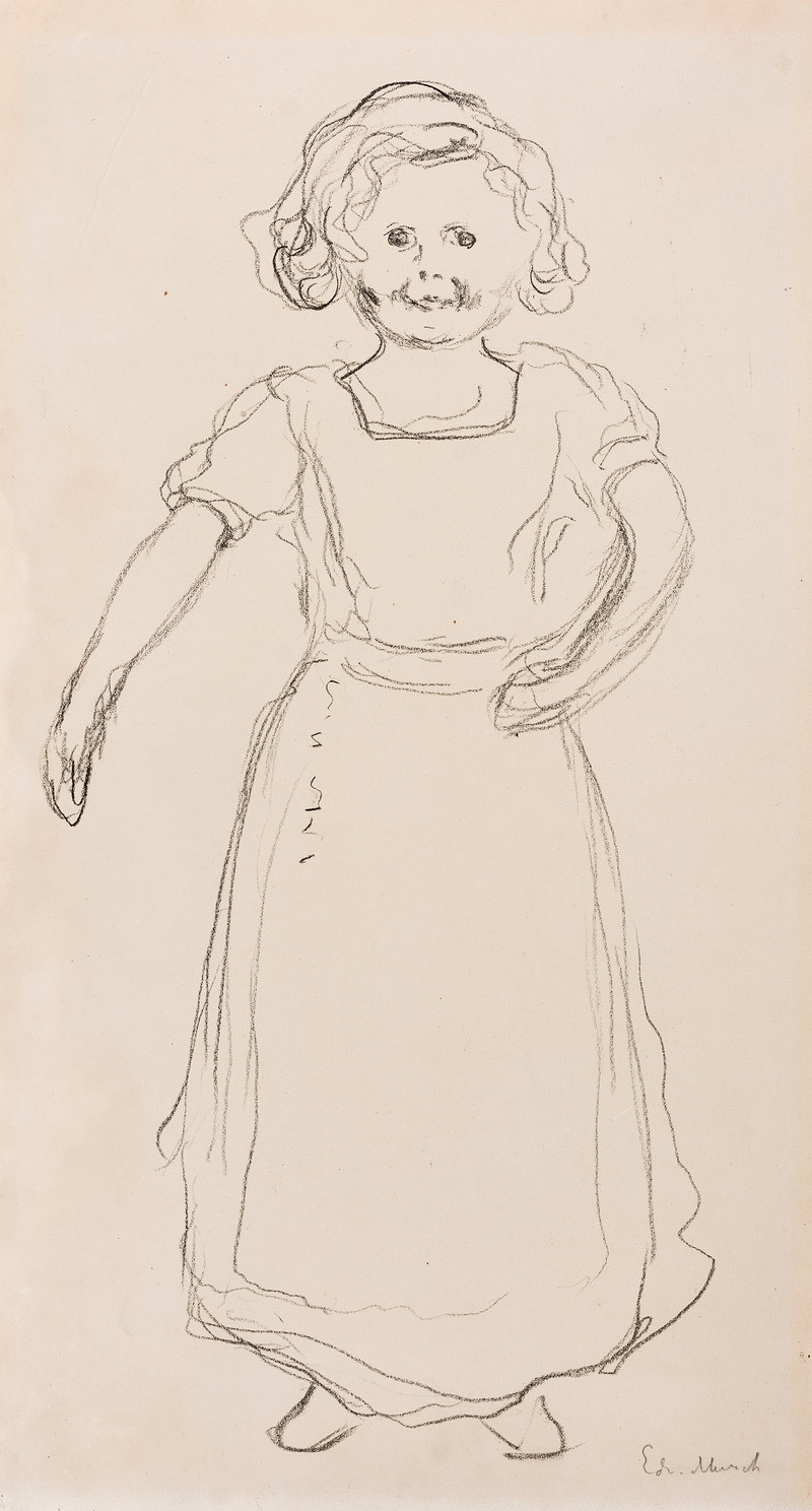 Munch, Edvard (1863-1944), Pernille Kirkeby II (1908-09)