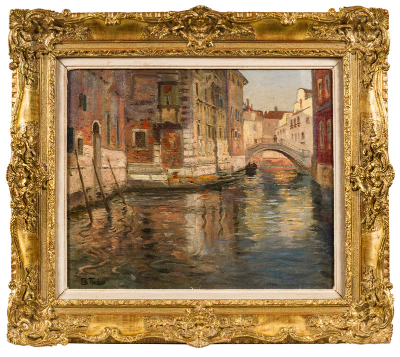 Thaulow, Frits (1847-1906), Fra Venezia