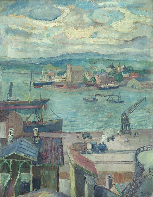 Fra Oslo havn 1929