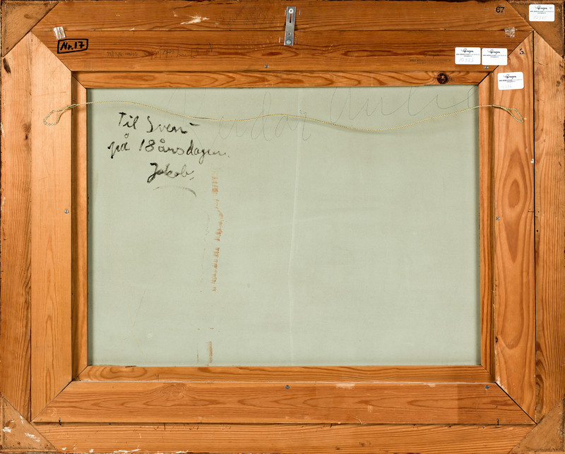 Weidemann, Jakob (1923-2001), Skogbunn 1963