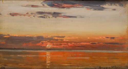 Solnedgang, Hvaler 1896