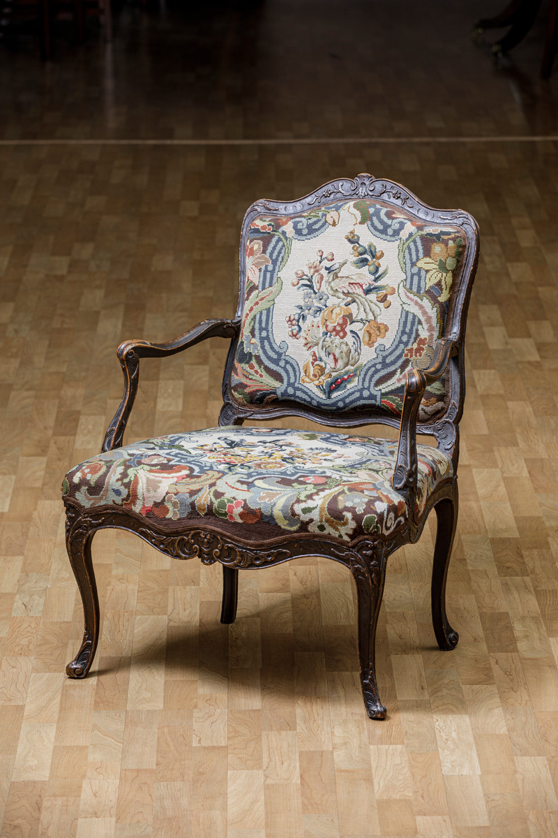 Rokokko lenestol, Frankrike, 1750-talls