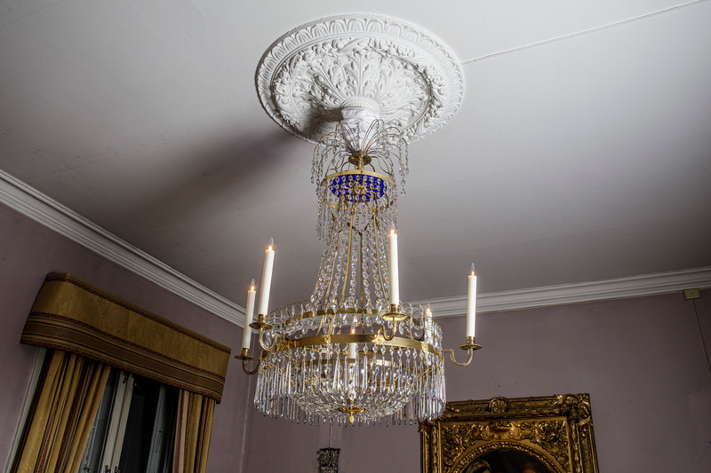 Sen-gustaviansk prismelysekrone, 1800-tallets første del