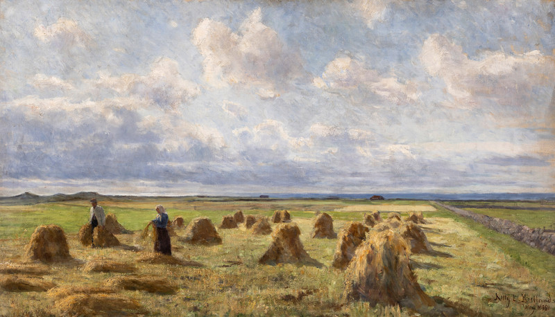 Kielland, Kitty (1843-1914), Fra Wiig 1895