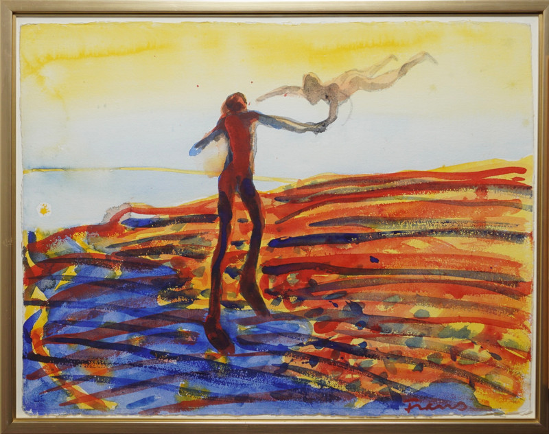 Widerberg, Frans (1934-2017), Flyvelek, 1986