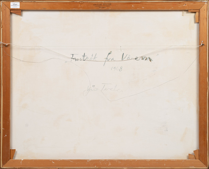 Tveter, Kåre (1922-2012), Frostrøyk fra Vänern 1968