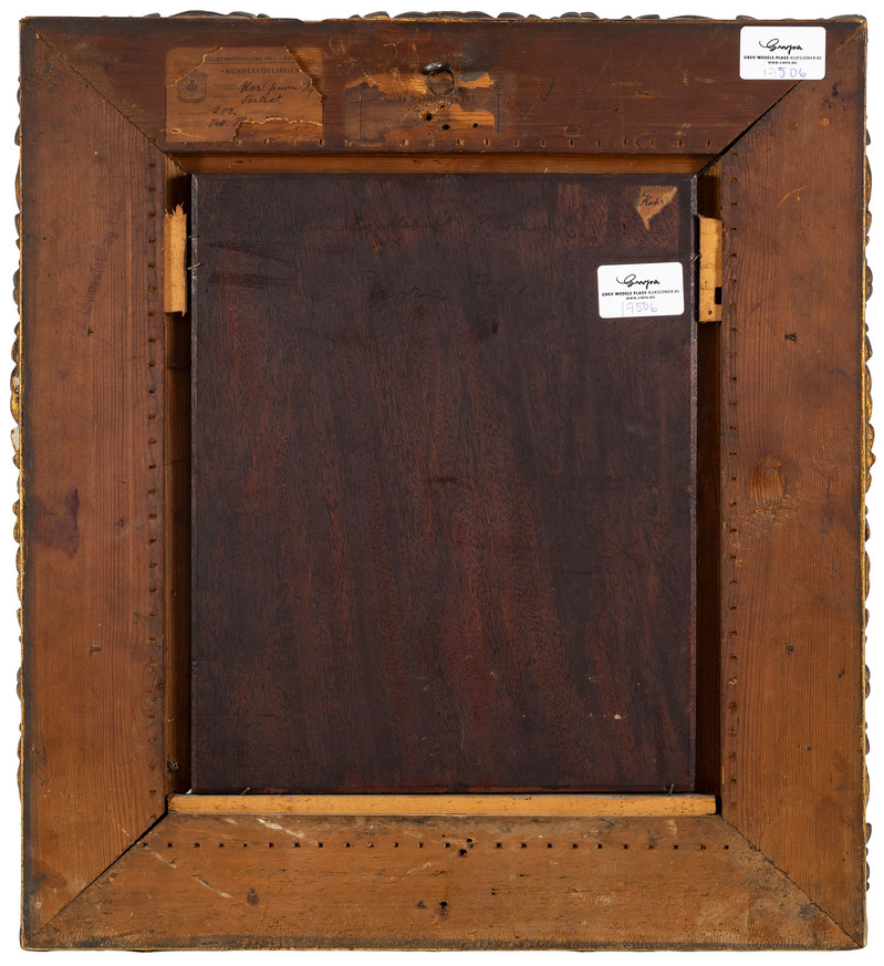 Jensen-Hjell, Karl (1862-1888), Interiør 1887