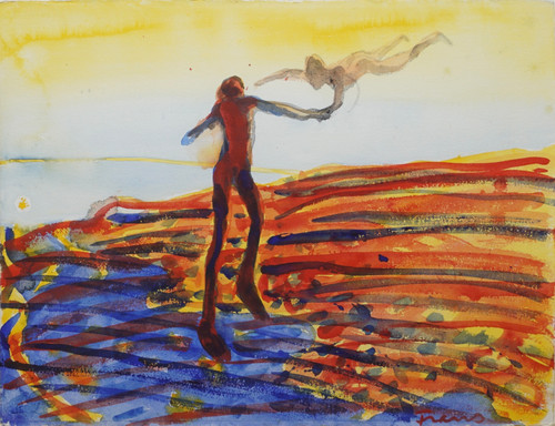 Widerberg, Frans (1934-2017), Flyvelek, 1986