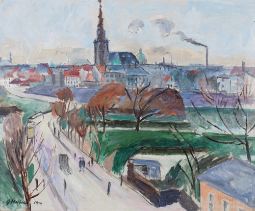 Utsikt over København 1916