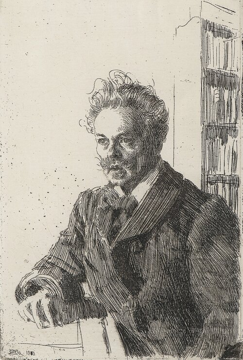 August Strindberg 1910