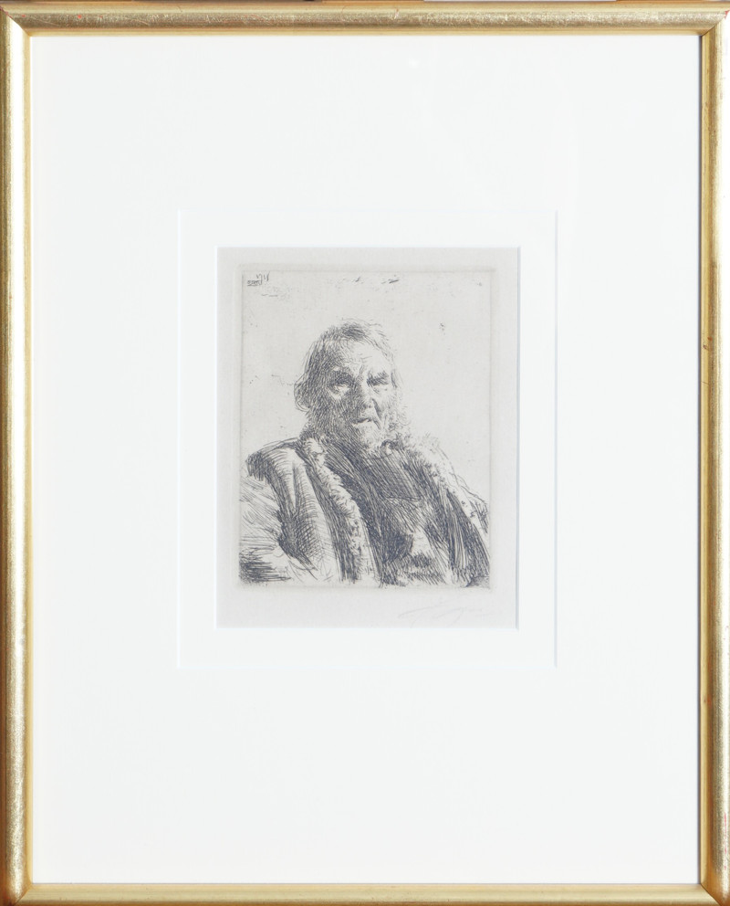 Zorn, Anders (1860-1920), Gammal Knekt (Prinsen) 1911