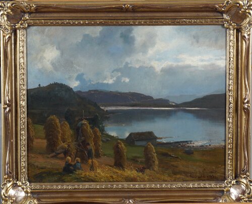 Høystakker 1863