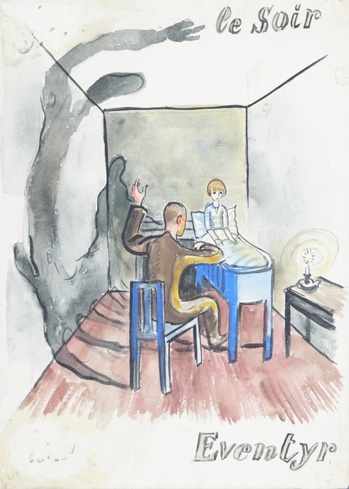 Krohg, Per, Le Soir - Eventyr