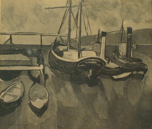 Båter i havn 1913