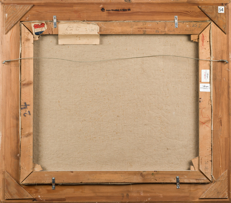 Kavli, Arne (1878-1970), In the Harbour 1913