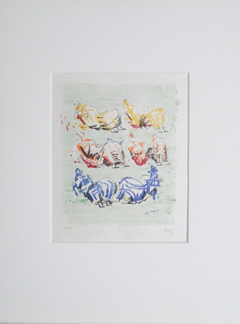 Moore, Henry (1898-1986), Figures 1966
