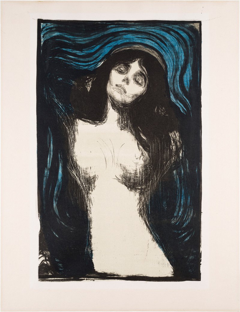 Munch, Edvard (1863-1944), Madonna (1895/1902)