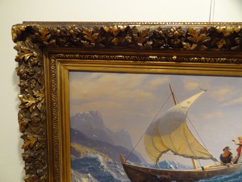 Dahl, Hans, Midtveis på fjorden