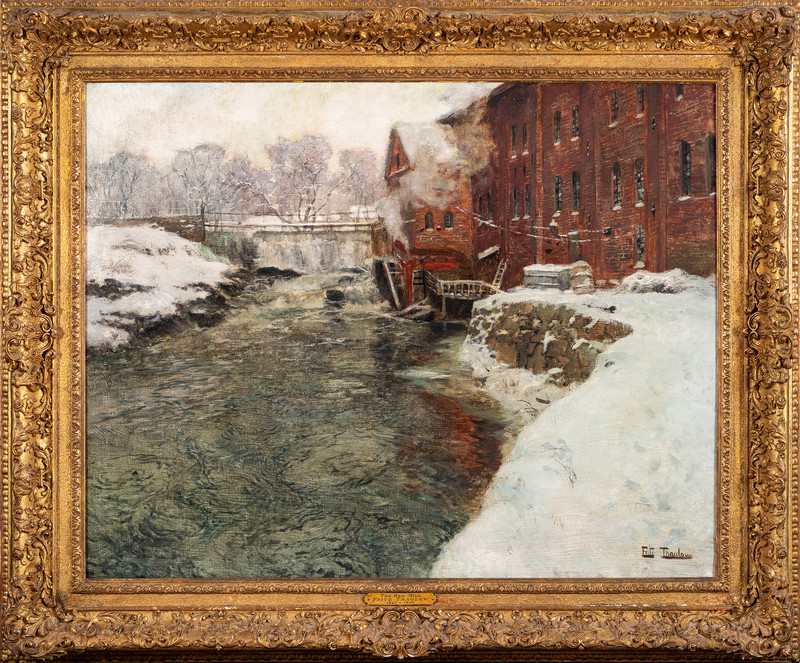 Thaulow, Frits (1847-1906), Fra Akerselva (1897-98)