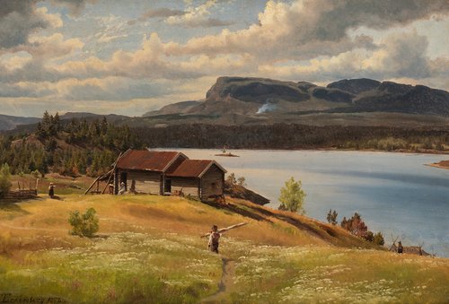 Utsyn mot Kolsåstoppen 1852