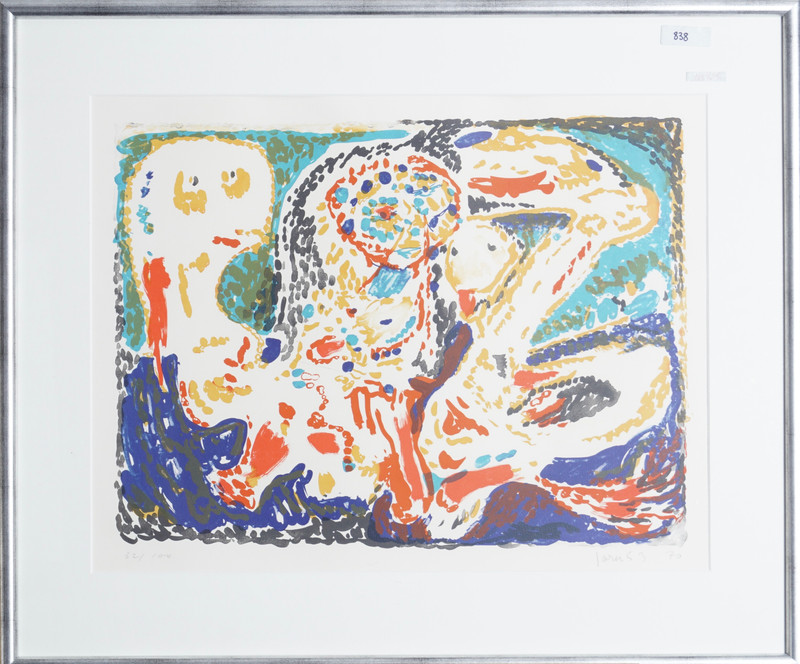 Jorn, Asger (1914-1973), Silkeborg-suiten (7 trykk) 1953-1970
