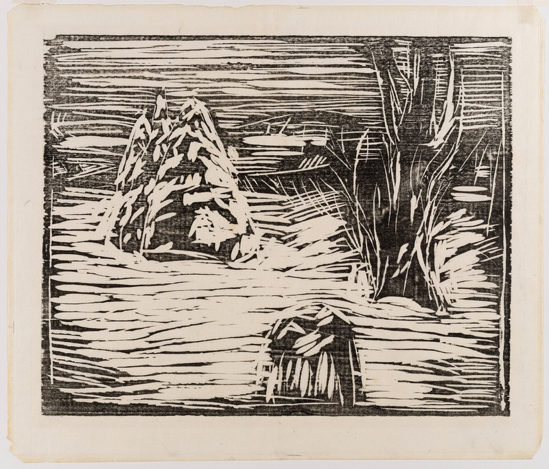 Munch, Edvard (1863-1944), Hagen i snø I (1913)