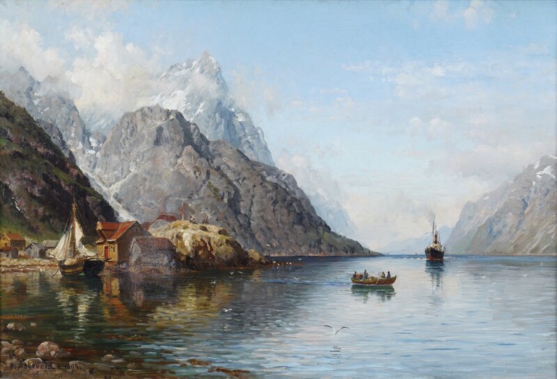 Fjord Landscape 1894
