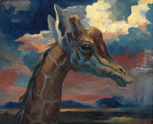 Head of a Giraffe 1933