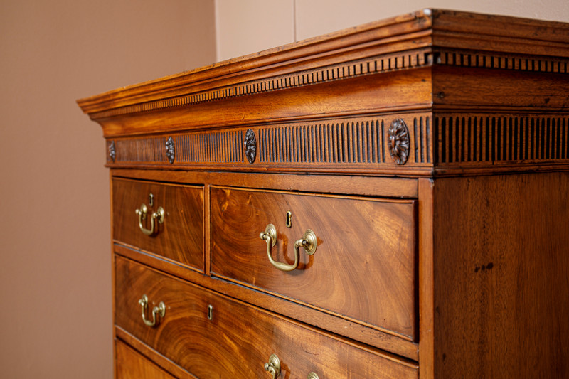 Georg III Tall Boy, England, 1780-1790