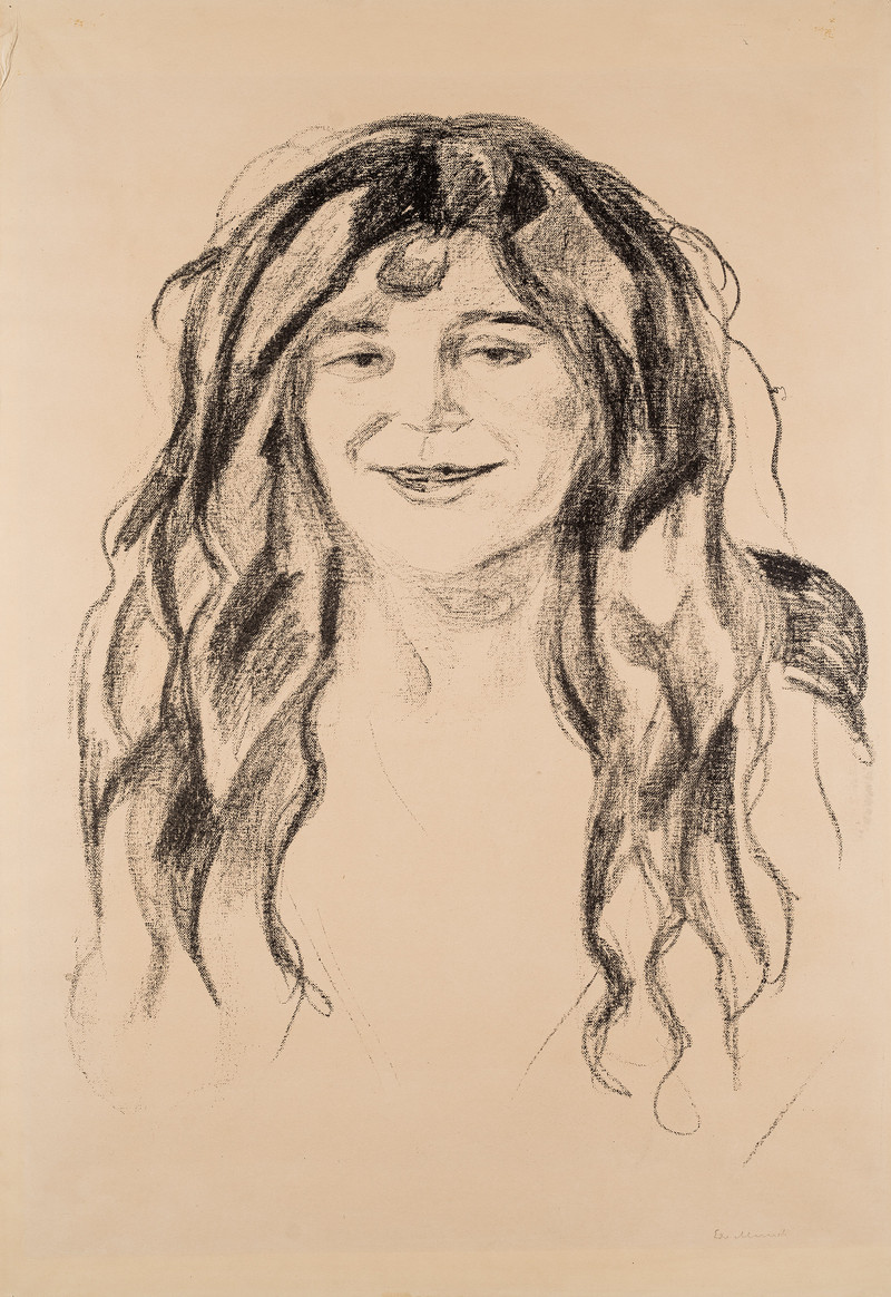 Munch, Edvard (1863-1944), Bondepike (1920)