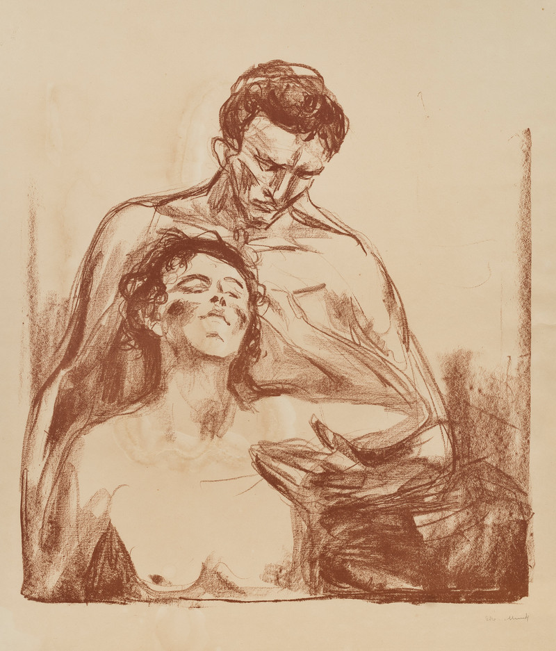 Munch, Edvard (1863-1944), To mennesker (1920)