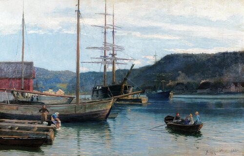 Havneparti 1888