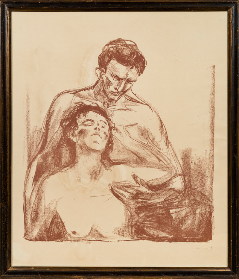 Munch, Edvard (1863-1944), To mennesker (1920)