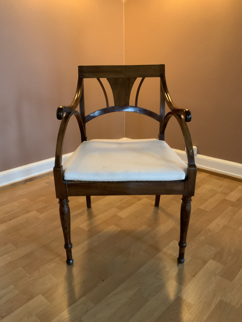 Empire armstol, Danmark, Ca. 1800-10