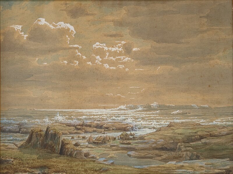 Kystlandskap Fra Ryfylke 1853