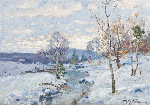 Vinterlandskap 1886