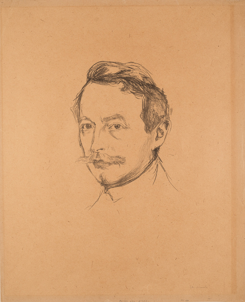 Munch, Edvard (1863-1944), Dr. Max Linde (1902)