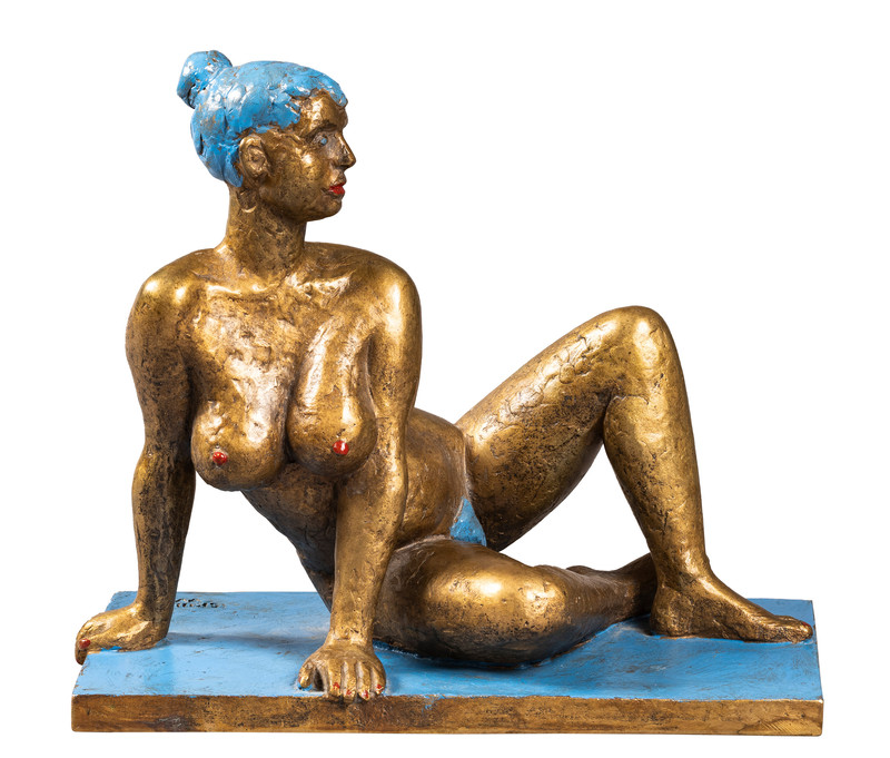 Waksvik, Skule (1927-2018), Hanne on the Beach