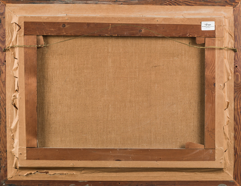 Jorde, Lars (1865-1939), Woman in Sunset 1894