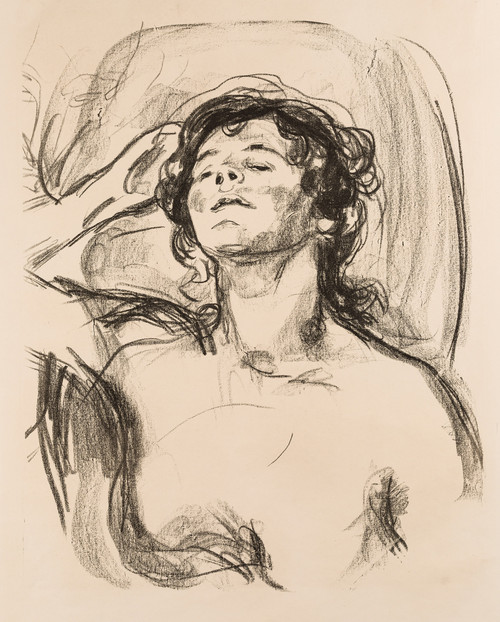 Munch, Edvard, Hvilende halvakt (1919-20)