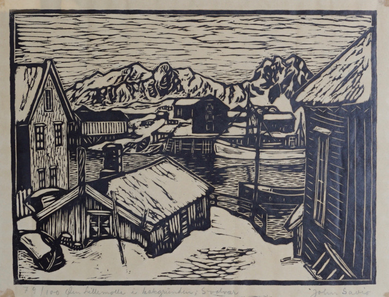 Savio, John (1902-1938), From Svolvær I (Øen Lillemolla II)