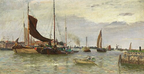Havneparti Nederland 1884