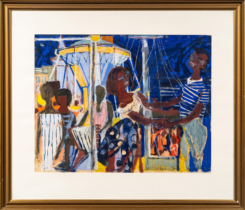 Hagen, Else (1914-2010), Utelivsscene