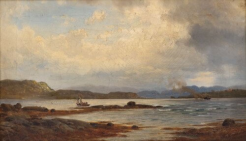 Fra Prestøen i Sundfjord 1878