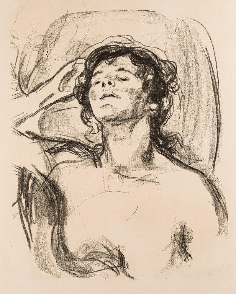 Munch, Edvard (1863-1944), Hvilende halvakt (1919-20)