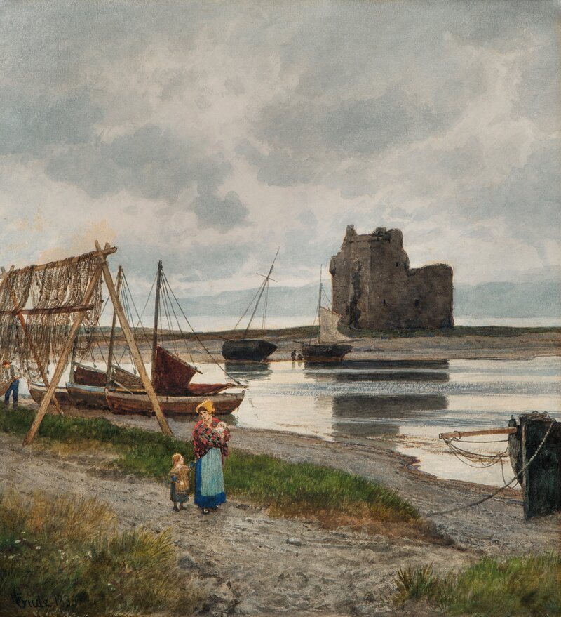 I vannkanten, Skottland 1885
