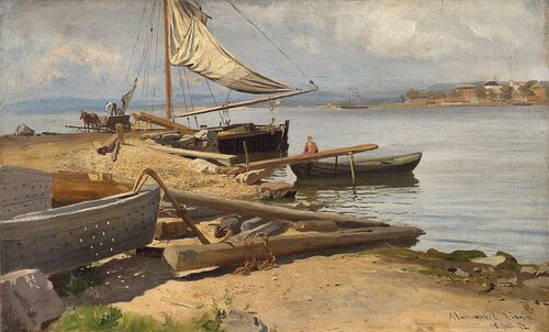 Fra Kristianiafjorden 1872